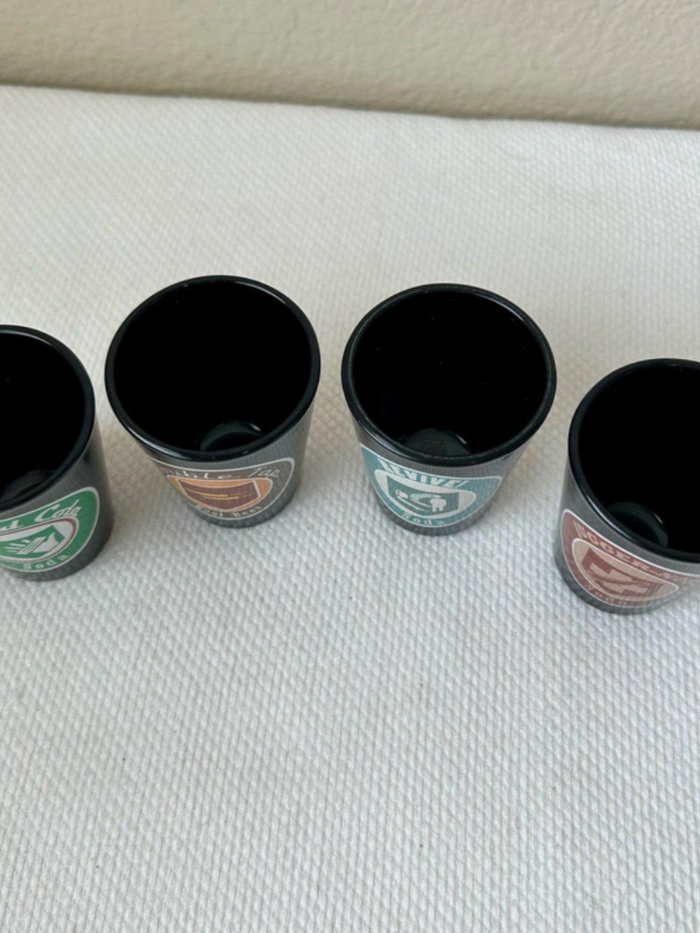 Call of Duty Zombies Perk-a-Cola 4 Pack Shot Glass Set Speed Cola Jugger-Nog - Picture 5 of 9
